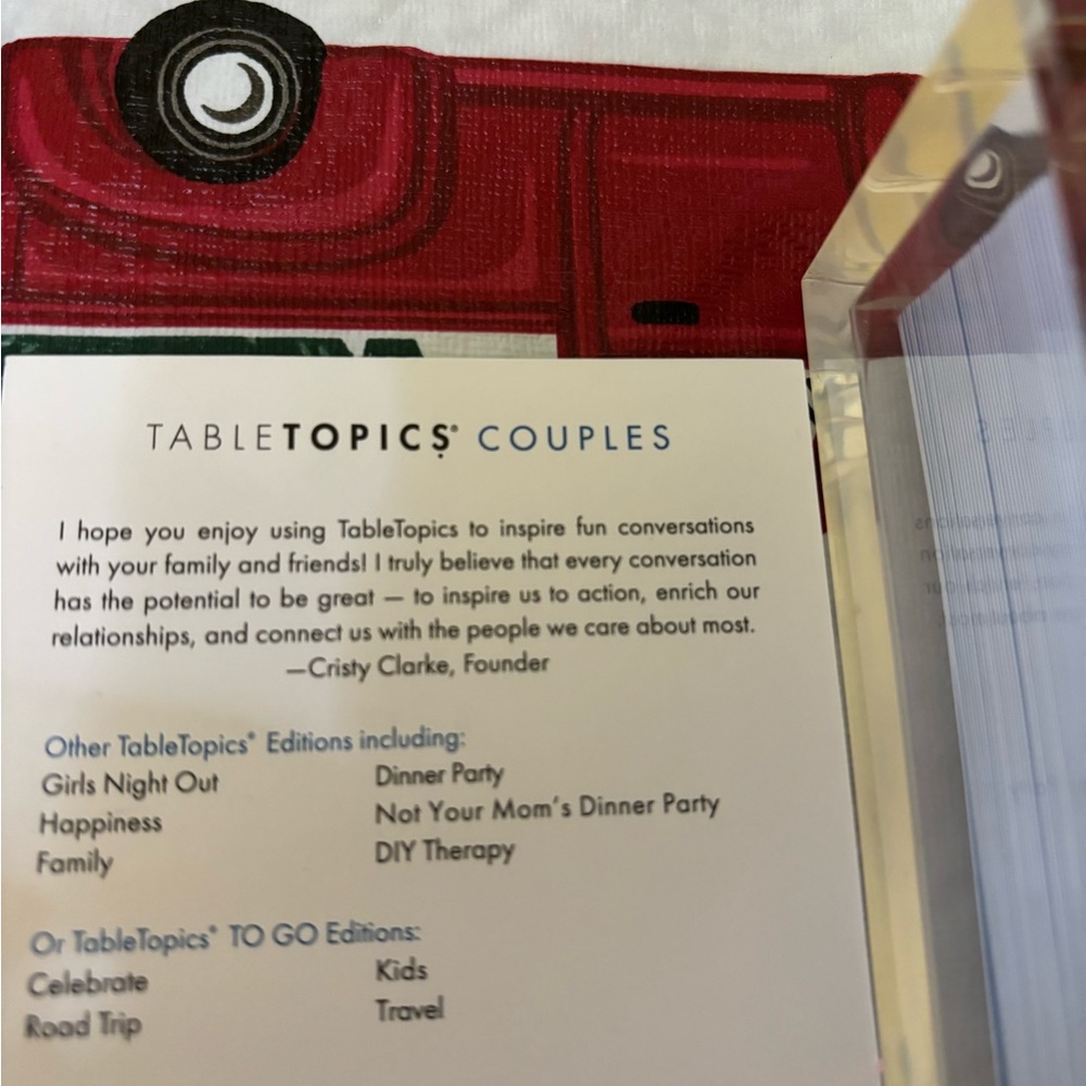 TableTopics for couples. - Picture 3 of 3